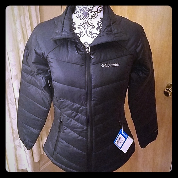 Columbia Jackets & Blazers - Columbia Blk Ladies TurboDown 650 Jacket Sz S/P
